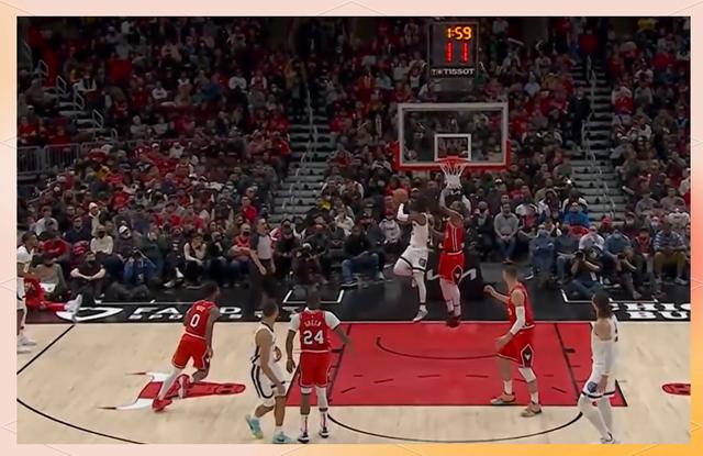 灰熊完胜广东队，拉文点燃赛场